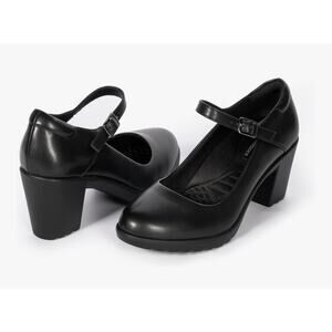 Cusolemore Mary Jane Heels with Arch Support, Black Size 9.5